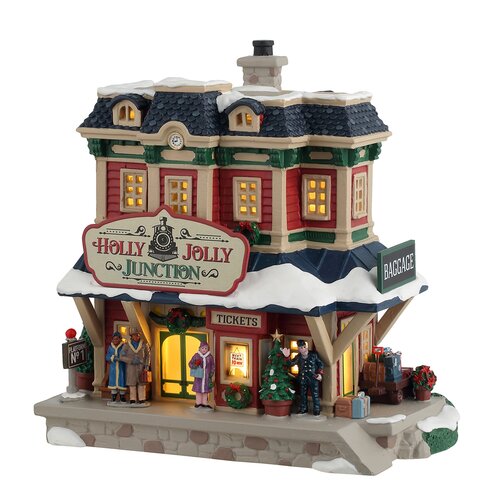 Lemax kerstdorpminiatuur Caddington Village Holly jolly junction