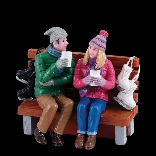 Lemax kerstdorpminiatuur Caddington Village Hot cocoa drinkers
