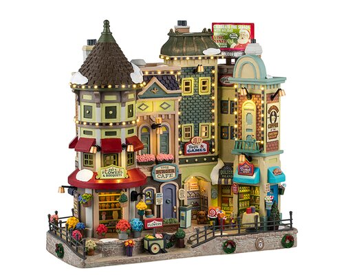 Lemax kerstdorpminiatuur Caddington Village Jingle bell bazaar