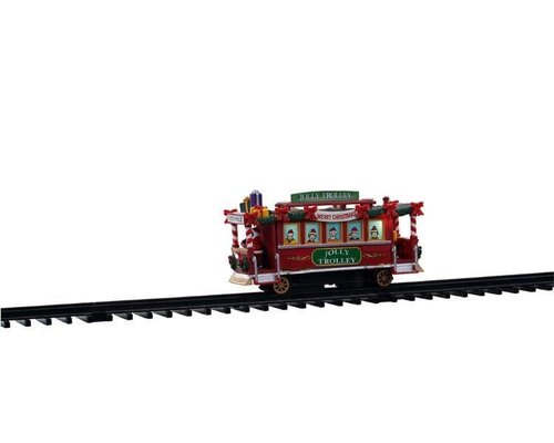 Lemax kerstdorpminiatuur Caddington Village Jolly trolley