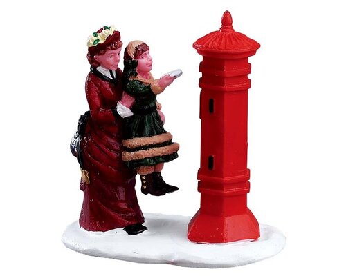 Lemax kerstdorpminiatuur Caddington Village Letter to santa