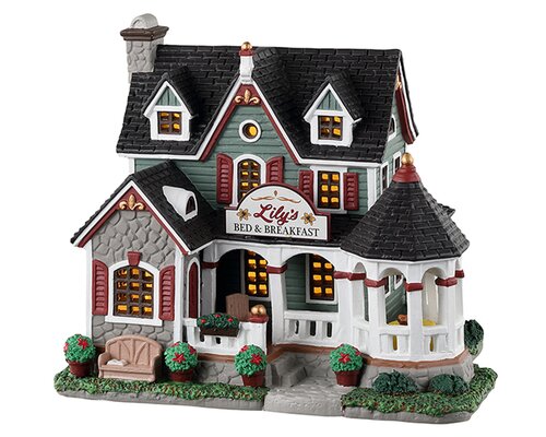 Lemax kerstdorpminiatuur Caddington Village Lily's bed & breakfast