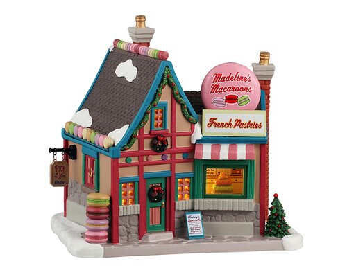 Lemax kerstdorpminiatuur Caddington Village Madeline's macarons