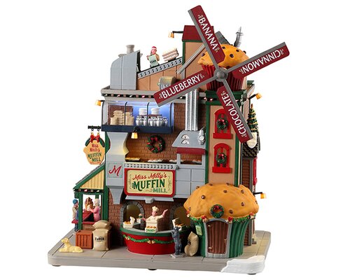 Lemax kerstdorpminiatuur Caddington Village Miss Milly's muffin mill