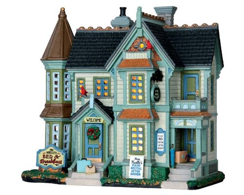 Lemax kerstdorpminiatuur Caddington Village Miss Noelle's bed & breakfast
