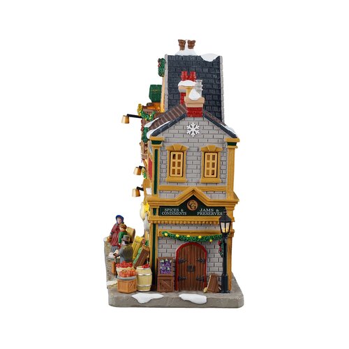 Lemax kerstdorpminiatuur Caddington Village Mrs. Cratchit's Christmas shoppes - afbeelding 3