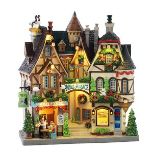 Lemax kerstdorpminiatuur Caddington Village Noel alsace - afbeelding 1
