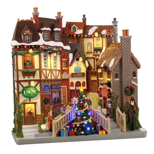 Lemax kerstdorpminiatuur Caddington Village Oxfordshire Village - afbeelding 1