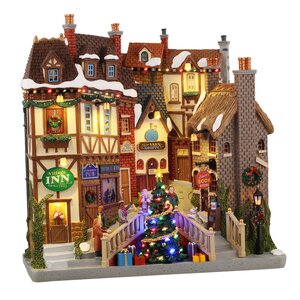 Lemax kerstdorpminiatuur Caddington Village Oxfordshire Village - afbeelding 1