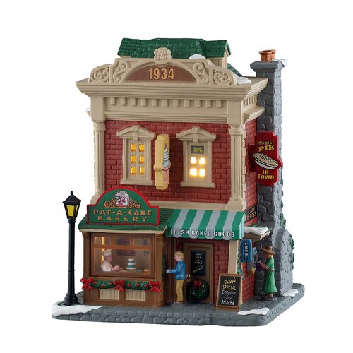 Lemax kerstdorpminiatuur Caddington Village Pat-a-cake bakery