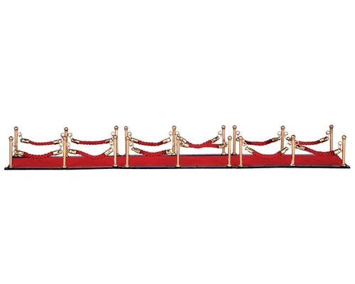 Lemax kerstdorpminiatuur Caddington Village Red carpet, set van 7