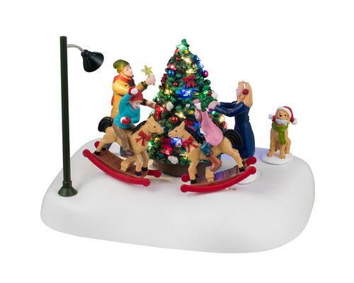 Lemax kerstdorpminiatuur Caddington Village Rockin' around the Christmas tree