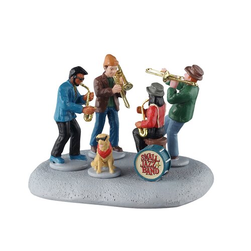 Lemax kerstdorpminiatuur Caddington Village Small jazz band