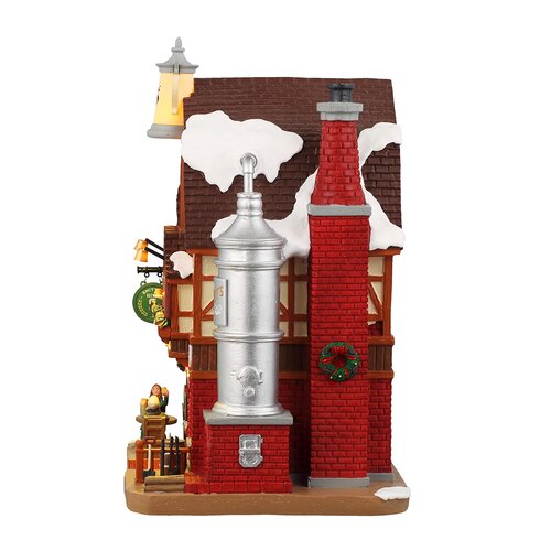 Lemax kerstdorpminiatuur Caddington Village Smitty's brewery - afbeelding 3