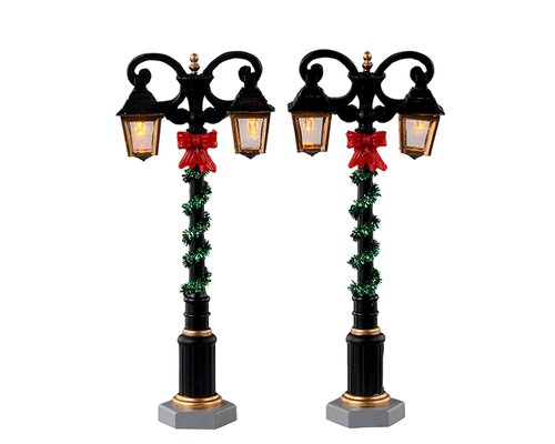 Lemax kerstdorpminiatuur Caddington Village Splendid lights, set van 2