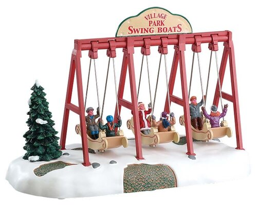 Lemax kerstdorpminiatuur Caddington Village Swing boats