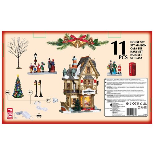 Lemax kerstdorpminiatuur Caddington Village Tannenbaum Christmas shoppe set - afbeelding 2