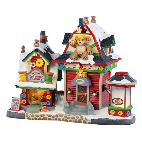 Lemax kerstdorpminiatuur Caddington Village Teddy bear factory