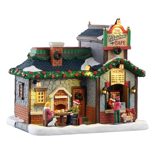 Lemax kerstdorpminiatuur Caddington Village The Christmas cafe
