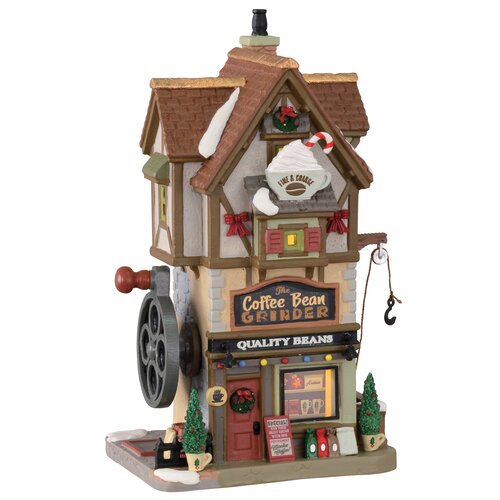 Lemax kerstdorpminiatuur Caddington Village The coffee bean grinder