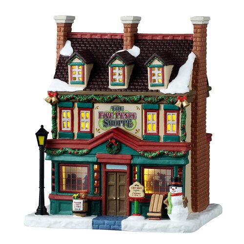 Lemax kerstdorpminiatuur Caddington Village The five pence shoppe