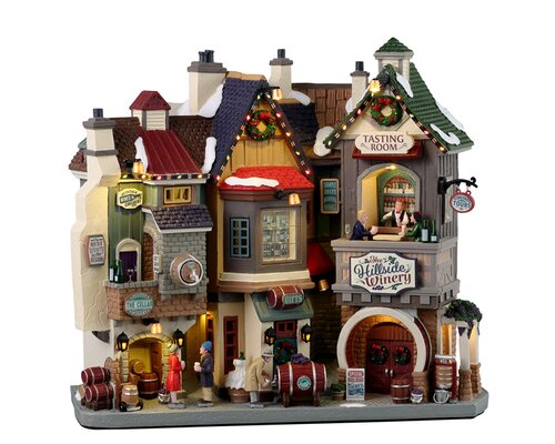Lemax kerstdorpminiatuur Caddington Village The hillside winery