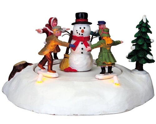 Lemax kerstdorpminiatuur Caddington Village The merry snowman