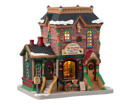 Lemax kerstdorpminiatuur Caddington Village The partridge & the pear