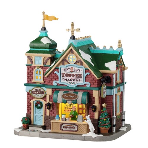Lemax kerstdorpminiatuur Caddington Village Tiny Tim's toffee makers