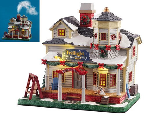 Lemax kerstdorpminiatuur Caddington Village Twilight bed & breakfast