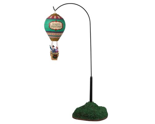 Lemax kerstdorpminiatuur Caddington Village Victorian hot air balloon