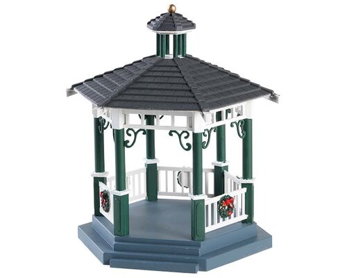Lemax kerstdorpminiatuur Caddington Village Victorian park gazebo