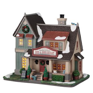 Lemax kerstdorpminiatuur Caddington Village Waddleton's Bed & Breakfast - afbeelding 1