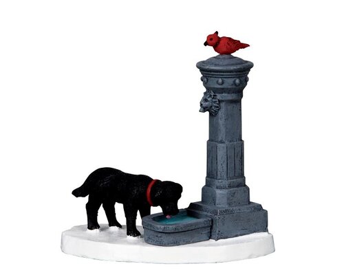 Lemax kerstdorpminiatuur Caddington Village Water fountain