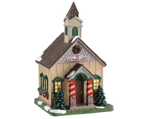 Lemax kerstdorpminiatuur Caddington Village Wayside church
