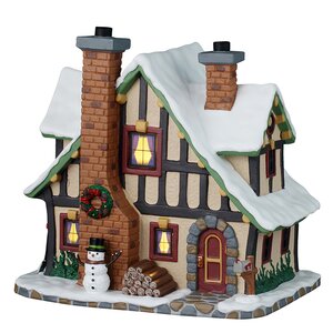 Lemax kerstdorpminiatuur Caddington Village Winter holiday lodge - afbeelding 1