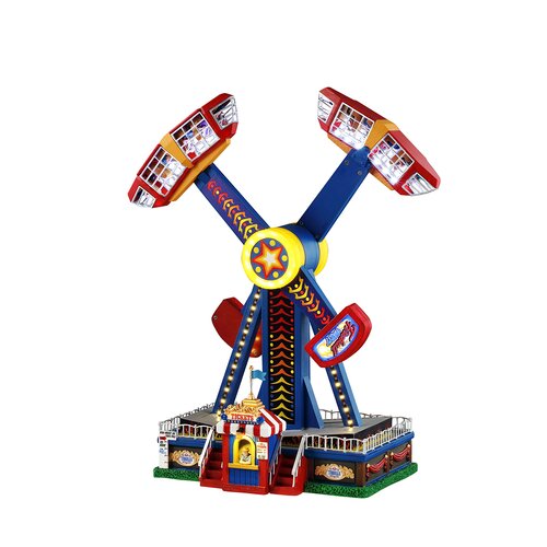 Lemax kerstdorpminiatuur Carnival Village Fireball frenzy