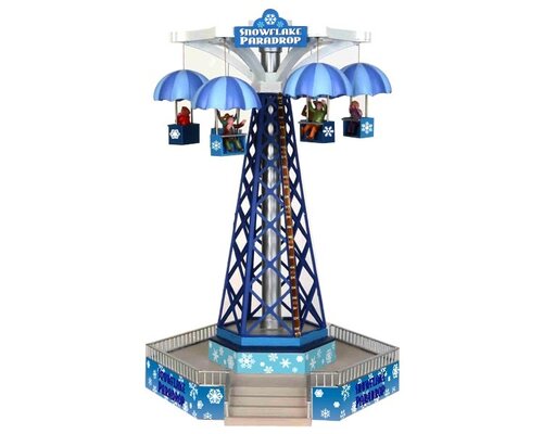 Lemax kerstdorpminiatuur Carnival Village Snowflake paradrop