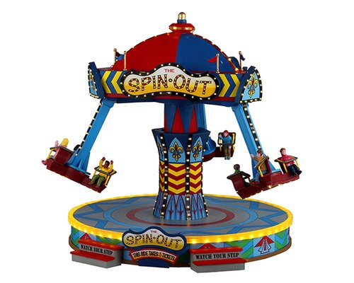 Lemax kerstdorpminiatuur Carnival Village The spin out