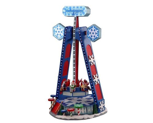 Lemax kerstdorpminiatuur Carnival Village The spinning snowflake