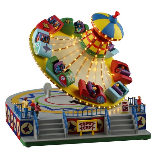 Lemax kerstdorpminiatuur Carnival Village Topsy turvy - afbeelding 1