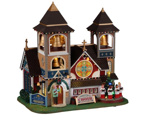 Lemax kerstdorpminiatuur Christmas chimes