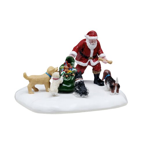 Lemax kerstdorpminiatuur Dog park Christmas