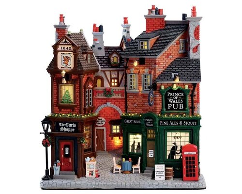 Lemax kerstdorpminiatuur English lane