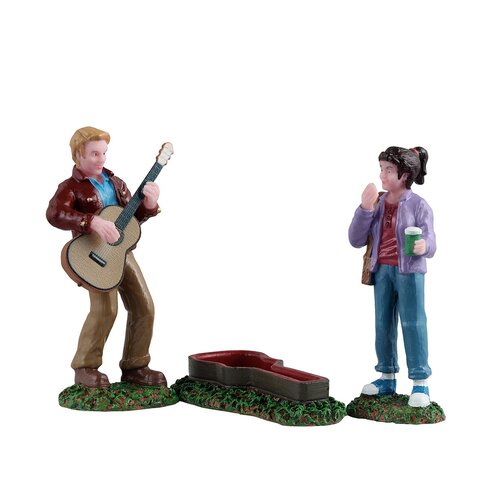 Lemax kerstdorpminiatuur Harvest Crossing Rockin' billy, set van 3