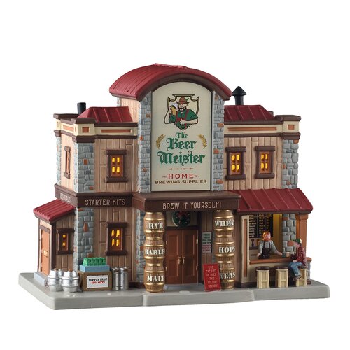 Lemax kerstdorpminiatuur Harvest Crossing The beer meister home brewing supplies - afbeelding 1
