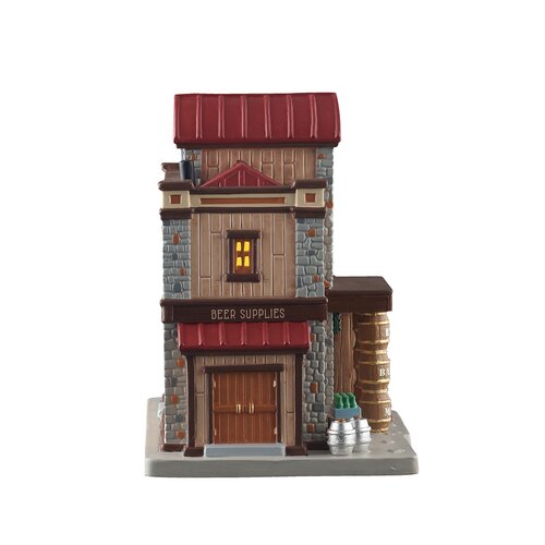 Lemax kerstdorpminiatuur Harvest Crossing The beer meister home brewing supplies - afbeelding 2