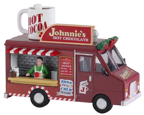 Lemax kerstdorpminiatuur Johnnie's hot chocolate