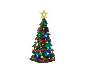 Lemax kerstdorpminiatuur Joyful Christmas tree, multi light