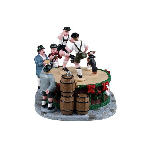 Lemax kerstdorpminiatuur Leapin' lederhosen - afbeelding 2